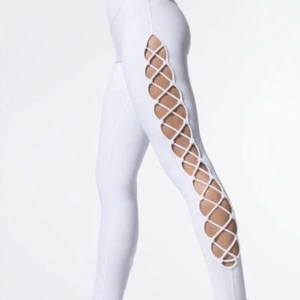 NWOT Alo Yoga Interlace Leggings
